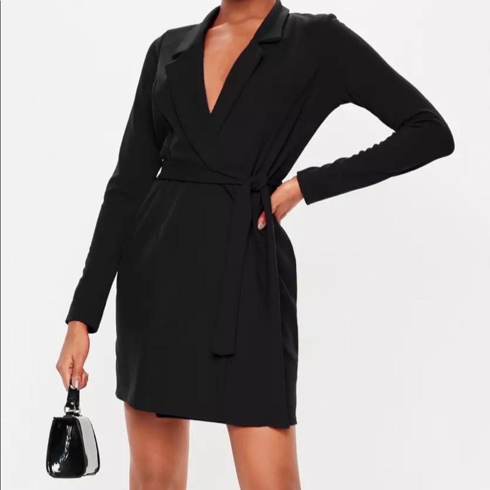 Black Blazer Dress